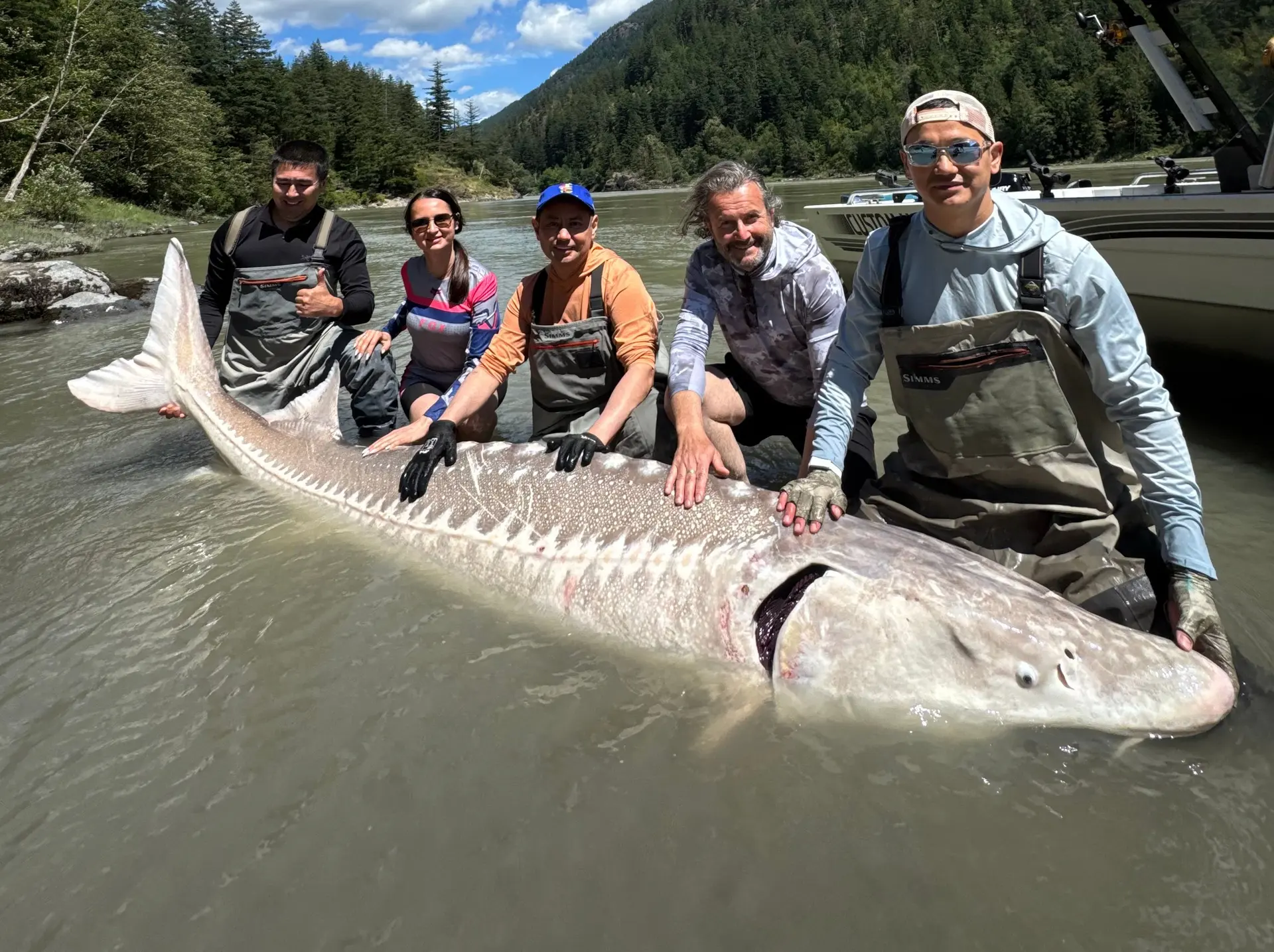 Sturgeon Fishing