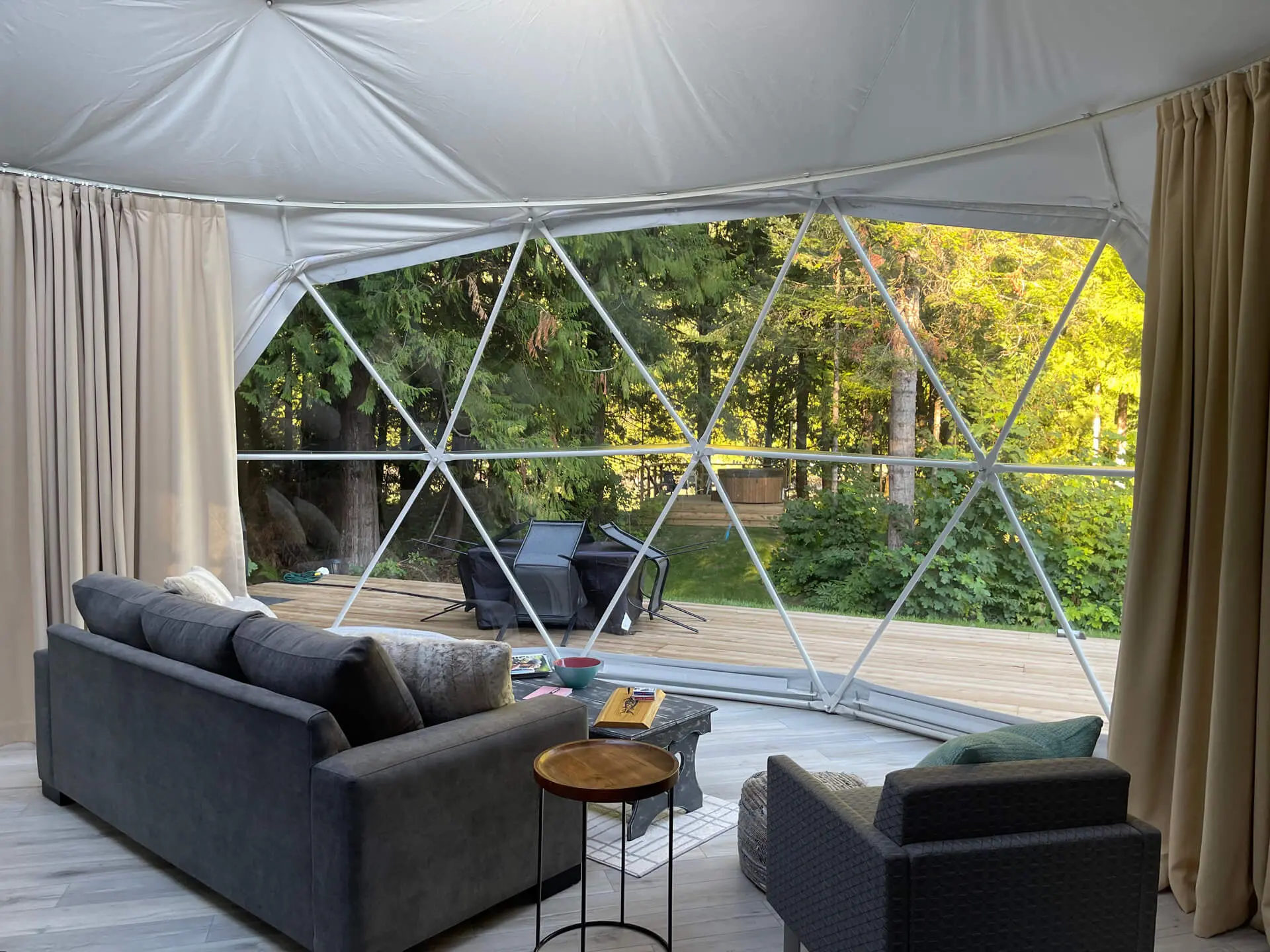 Fraser Canyon Riverside Domes