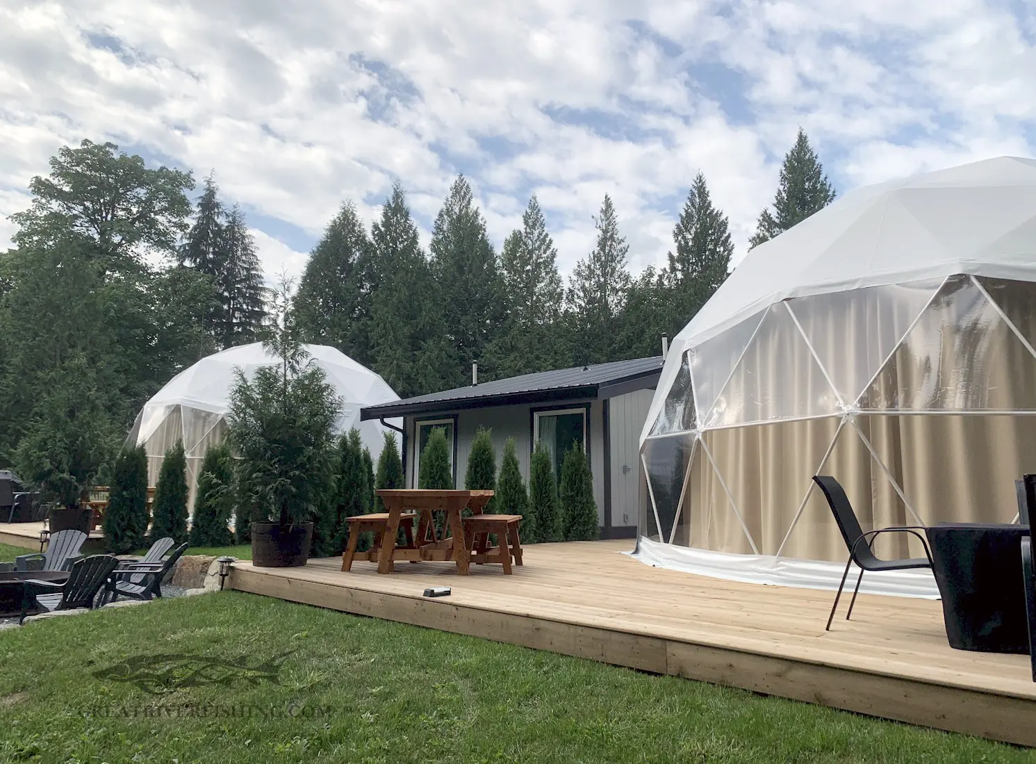 Fraser Canyon Riverside Domes