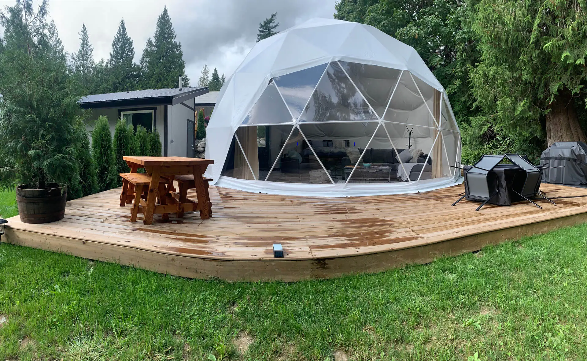 Fraser Canyon Riverside Domes