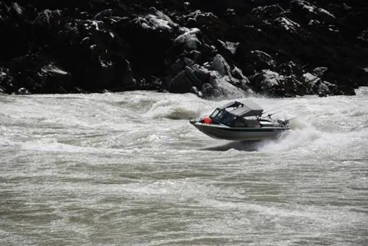 Great River jet boat tours on the Fraser and Harrison rivers