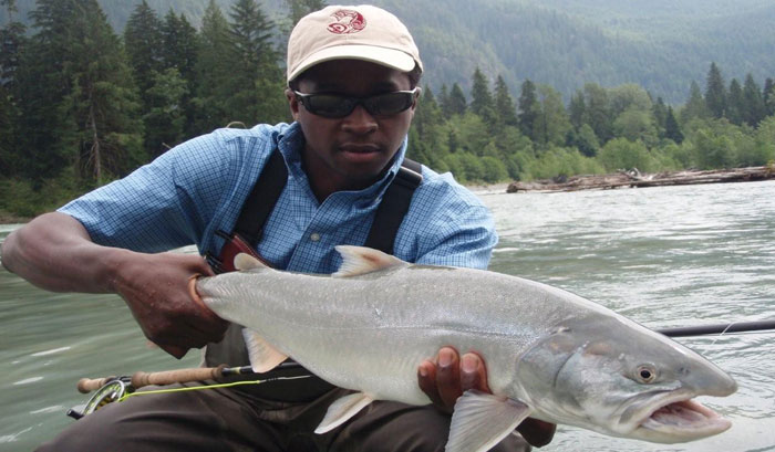 Pitt River Fly Fishing Trout