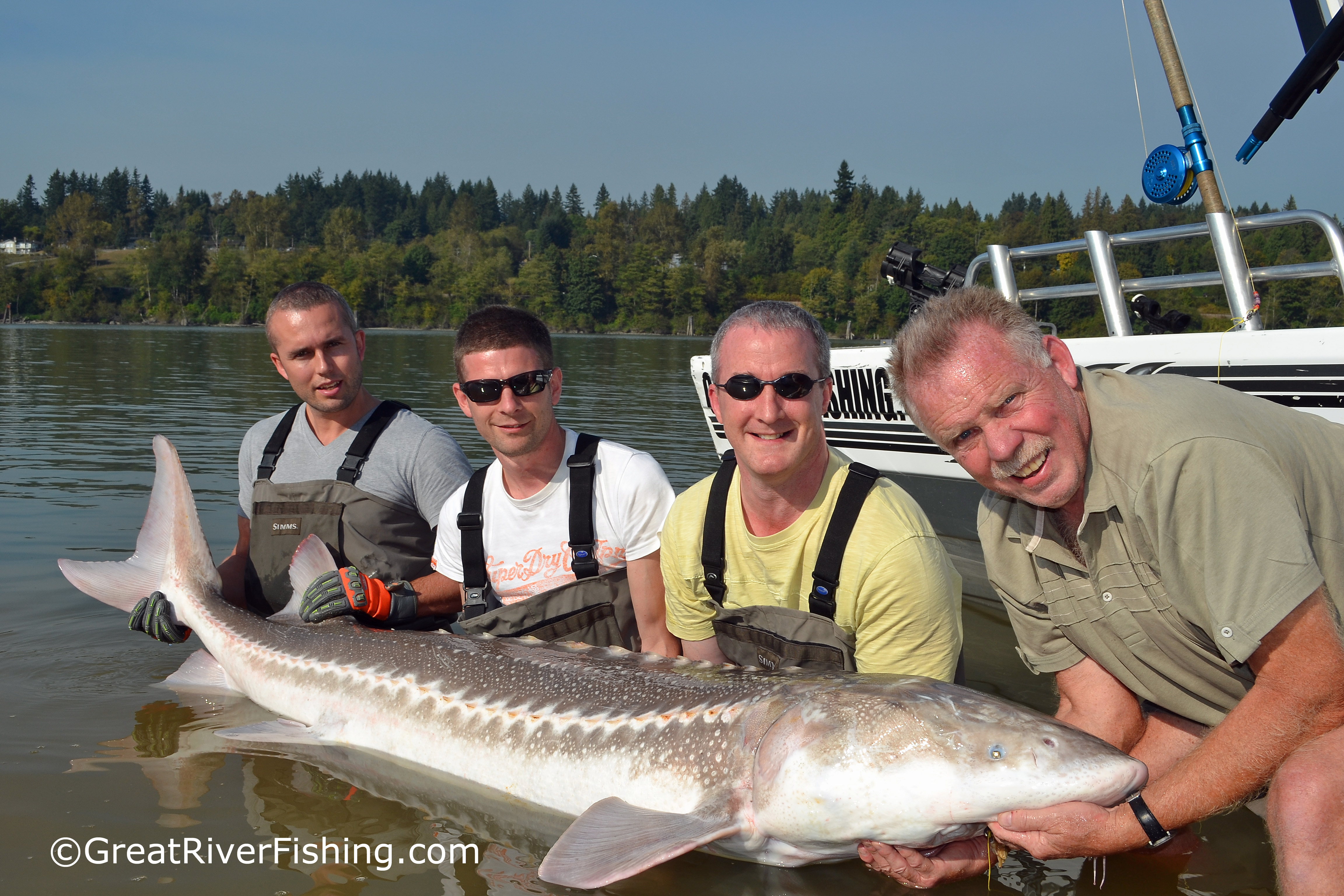 White Sturgeon Fishing