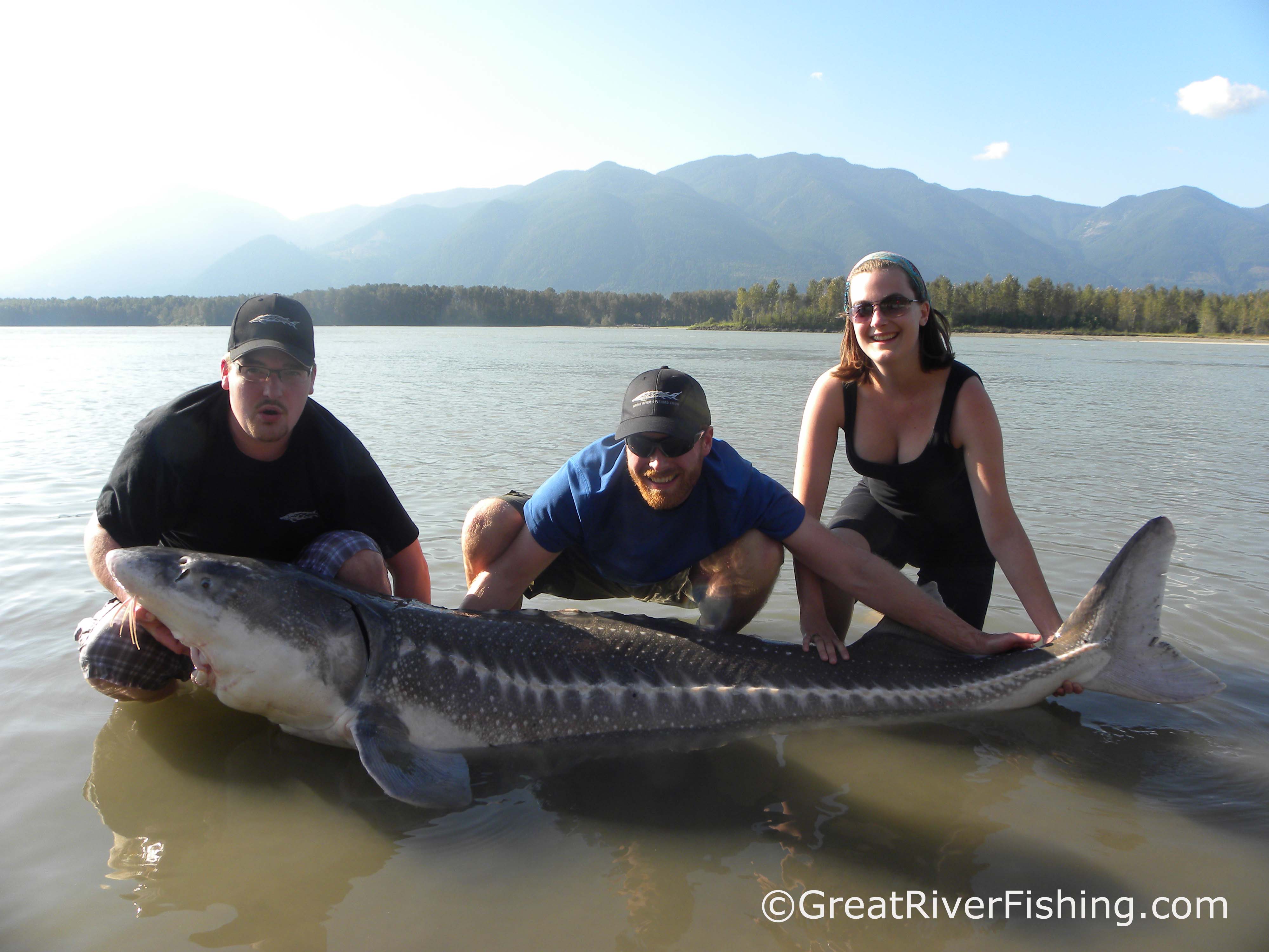 Fraser River Sturgeon Fishing