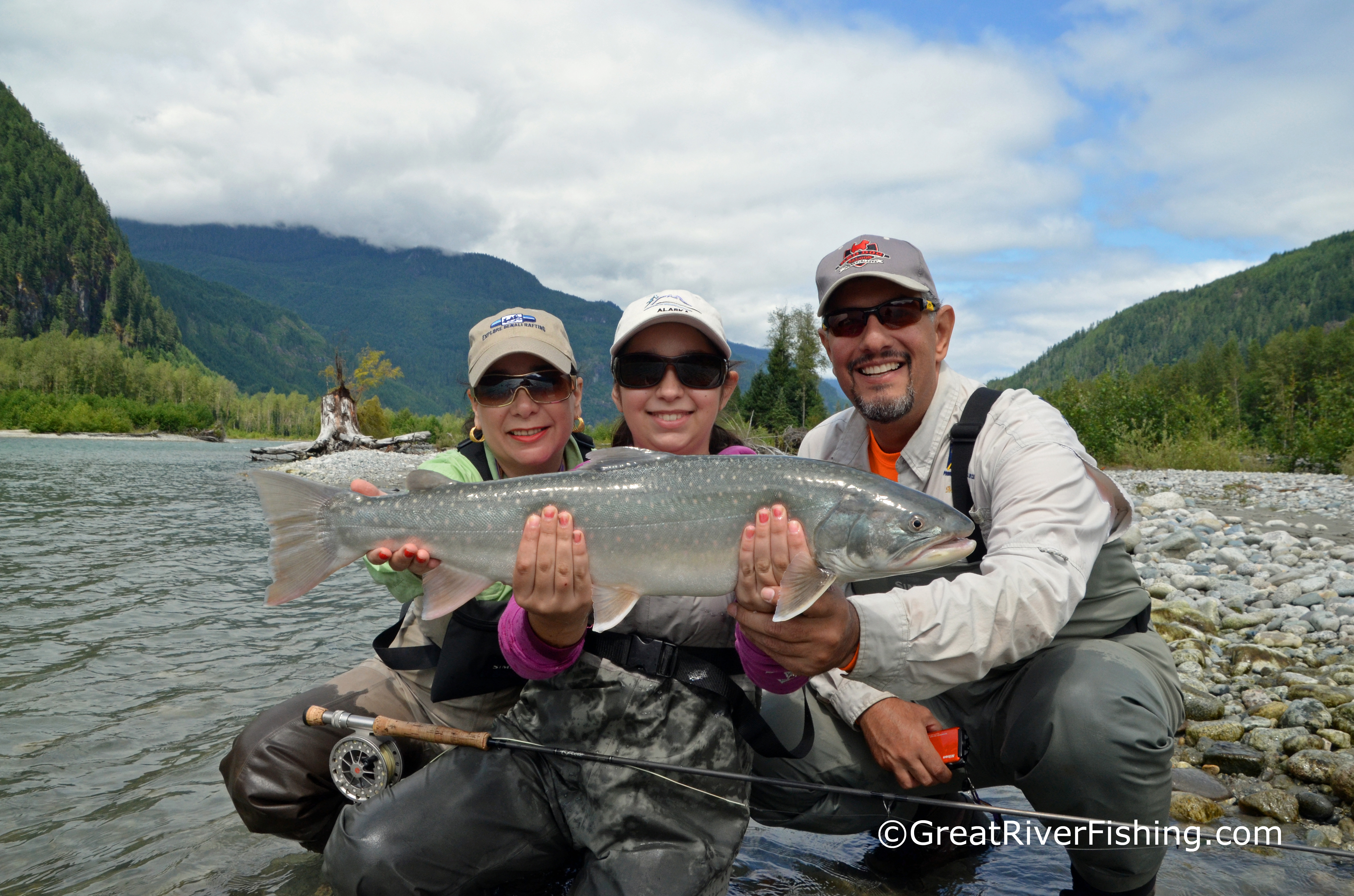 Trout Fishing in the Pitt River