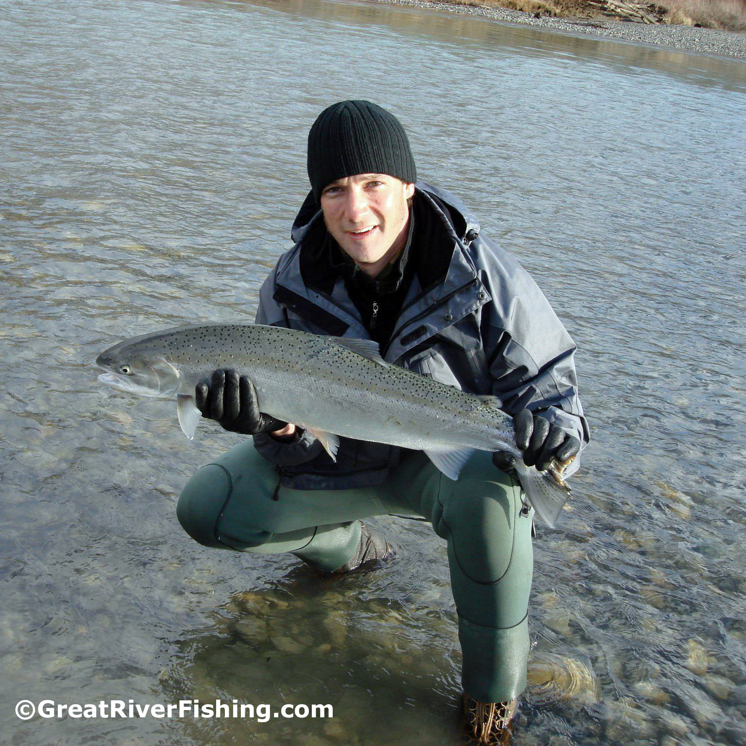 Steelhead fishing on the Vedder River
