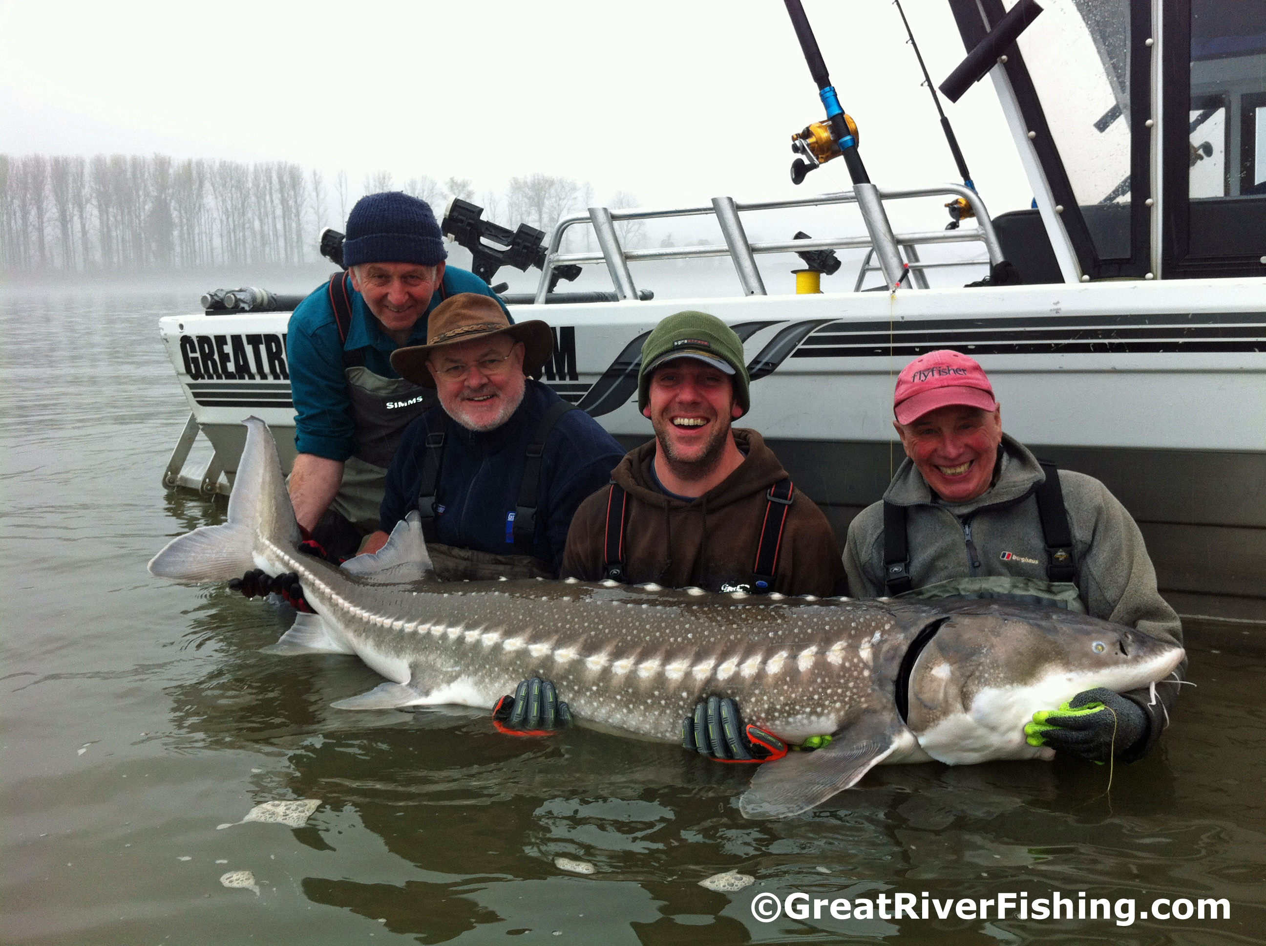 Fraser River Strugeon Fishing