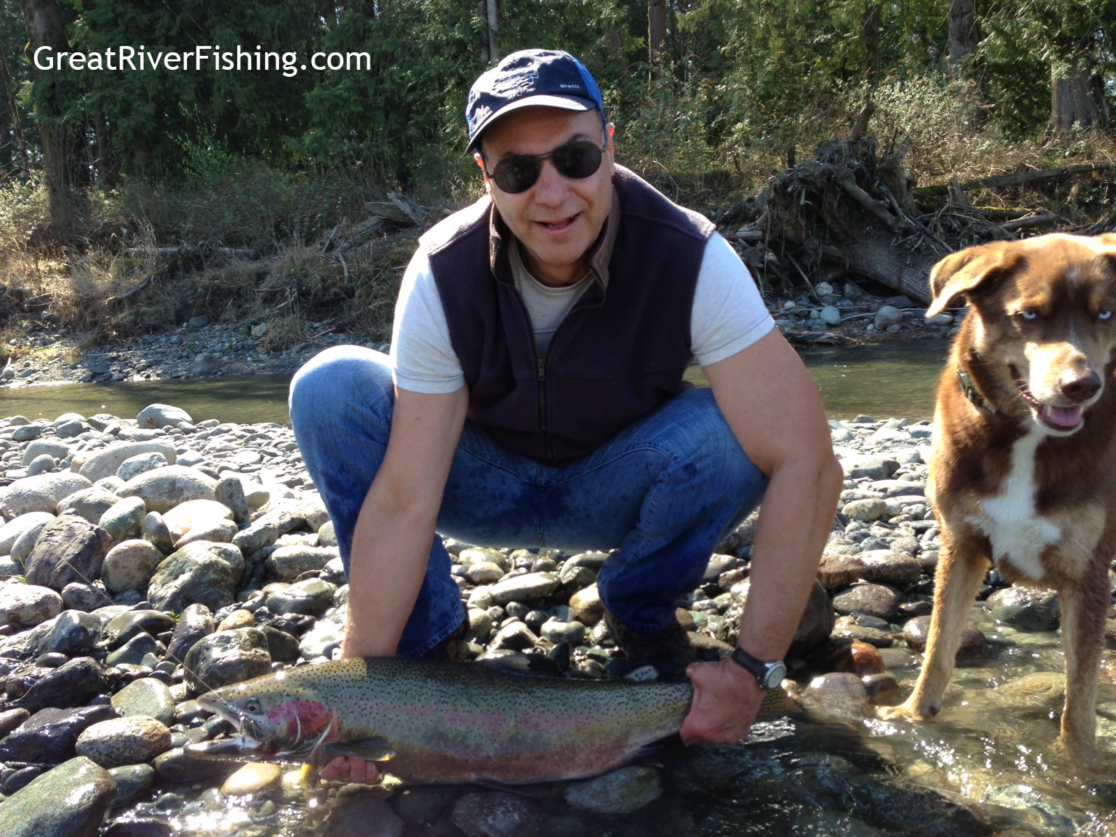 steelhead fishing on the Vedder River