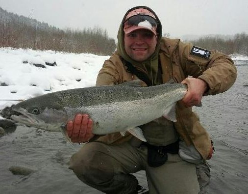 Steelhead fishing on the Vedder River