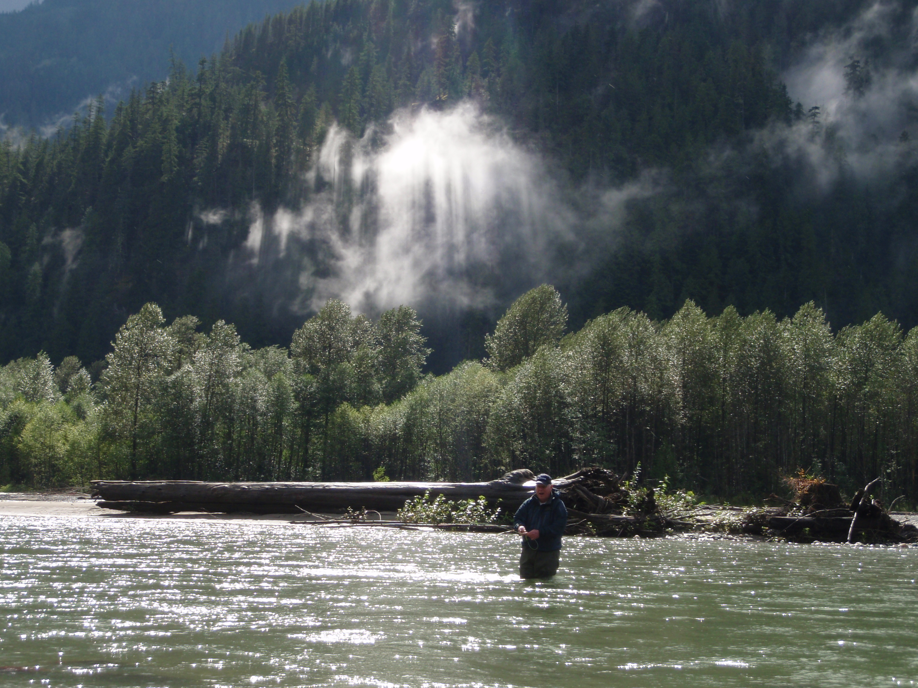 Fly-Fishing on the Upper Pitt River